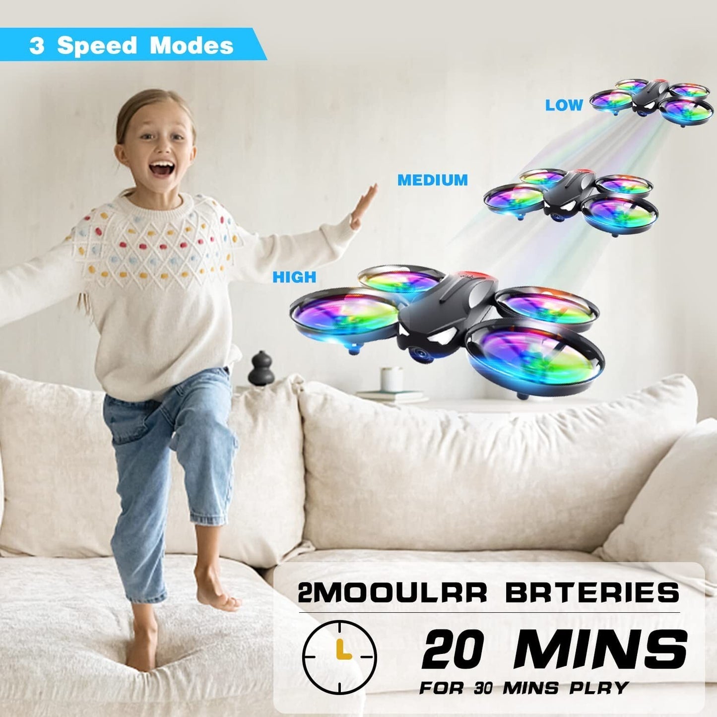 4DRC V16 Drone Camera Kids Camera Mini RC Quadcopter Beginner