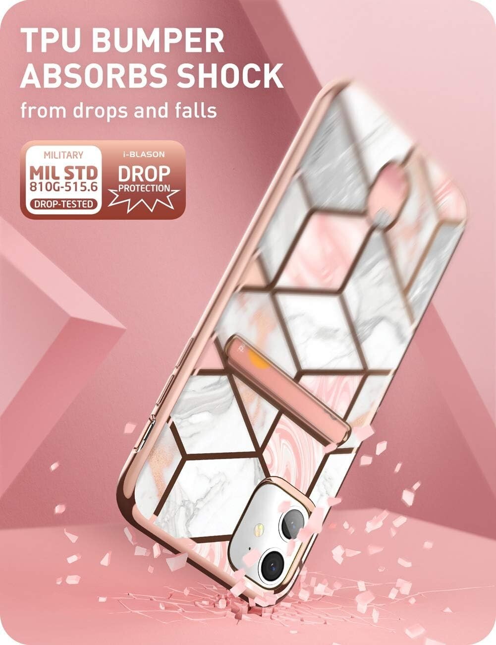 2020 Cosmo Wallet Slim Designer Wallet iPhone 12 Mini 54 Marble