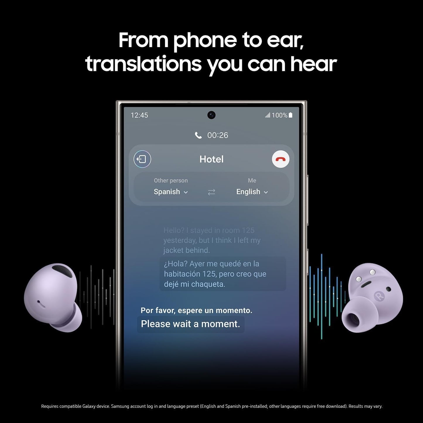 Samsung Galaxy Buds 2 Pro Bluetooth Earbuds – Bora Purple, Noise Canceling