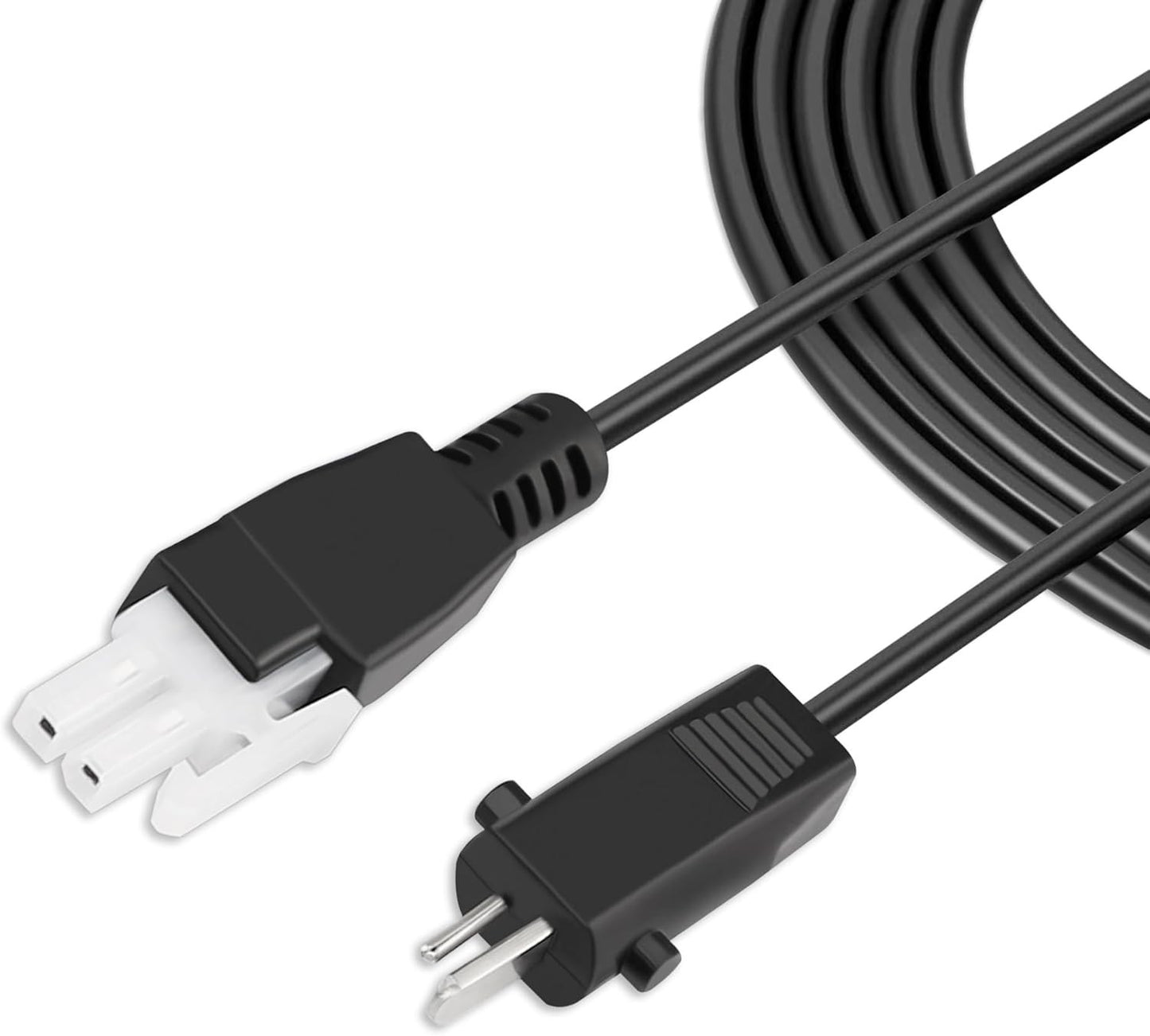 6.6ft Power Cord for Adjustable Bed Base – Replacement Input Cable, Black