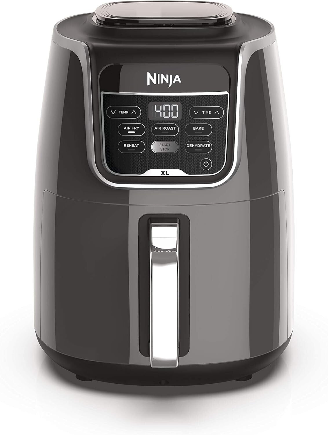 Ninja AF150AMZ Air Fryer XL – 5.5 Qt, Air Roast, Bake, Reheat, Dehydrate – Grey