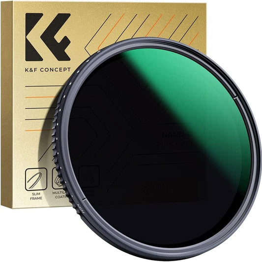 ND8-ND2000 KF Concept 49mm Variable Neutral Density Filter 311stop Waterproo