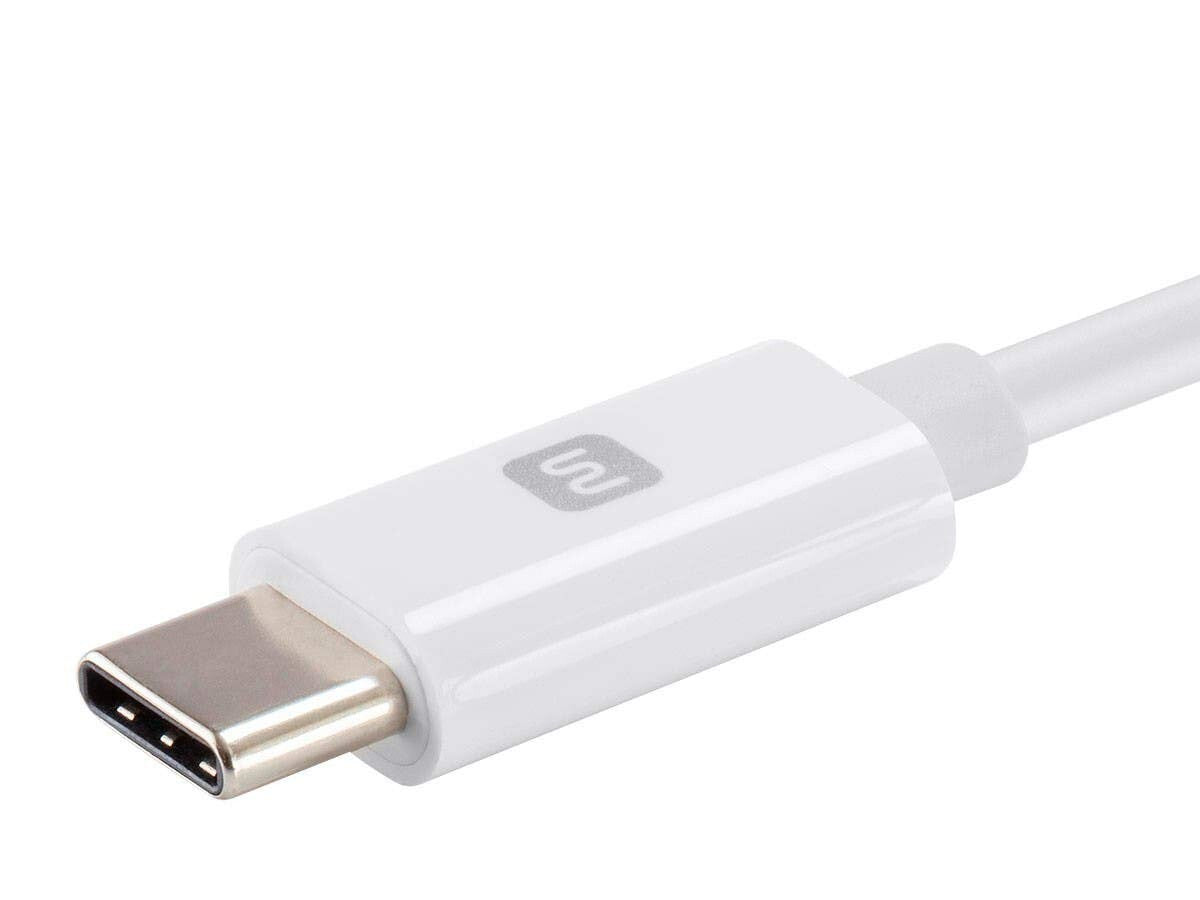 USB-C Monoprice Apple MFi Certified Lightning to Sync Cable 15ft White