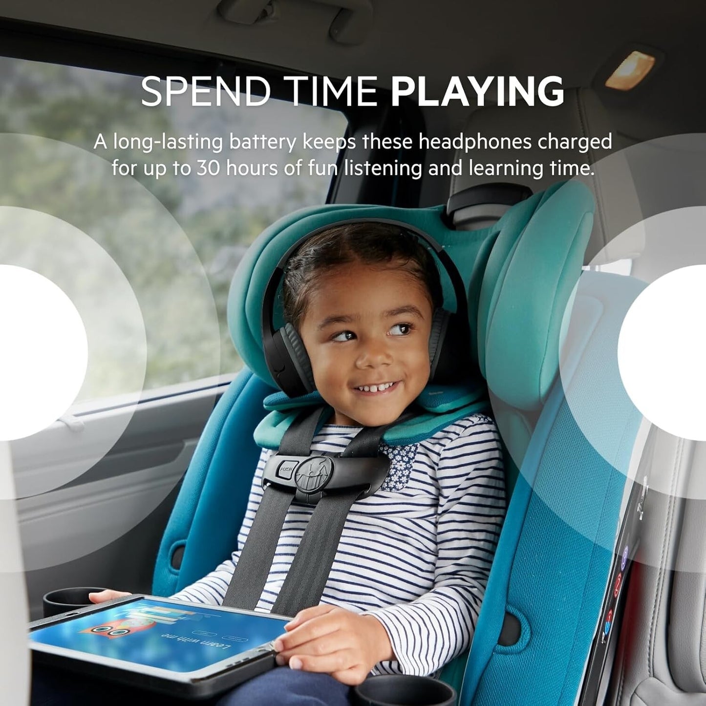 Belkin SoundForm Mini Wireless BT Headphones Kids Black