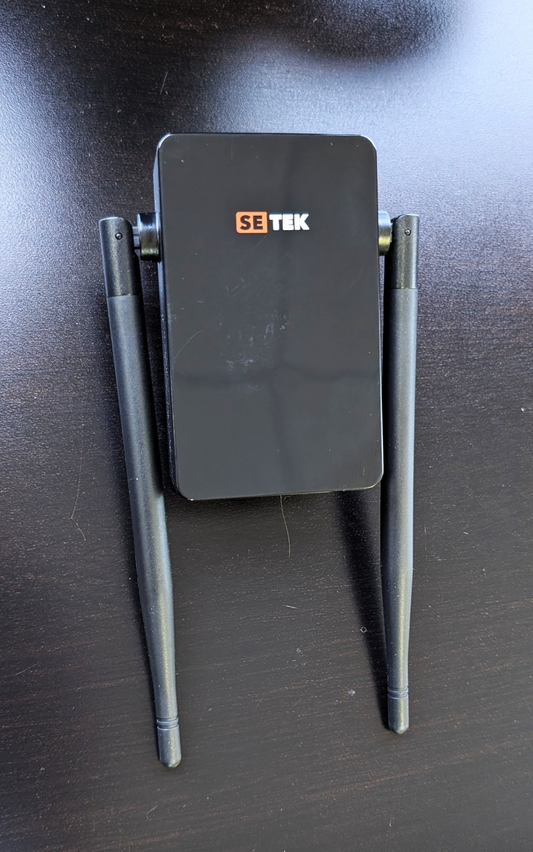 DrillTop WiFi Extender – 2000 Sq Ft Coverage, 14 Devices, LAN, 2 Antennas