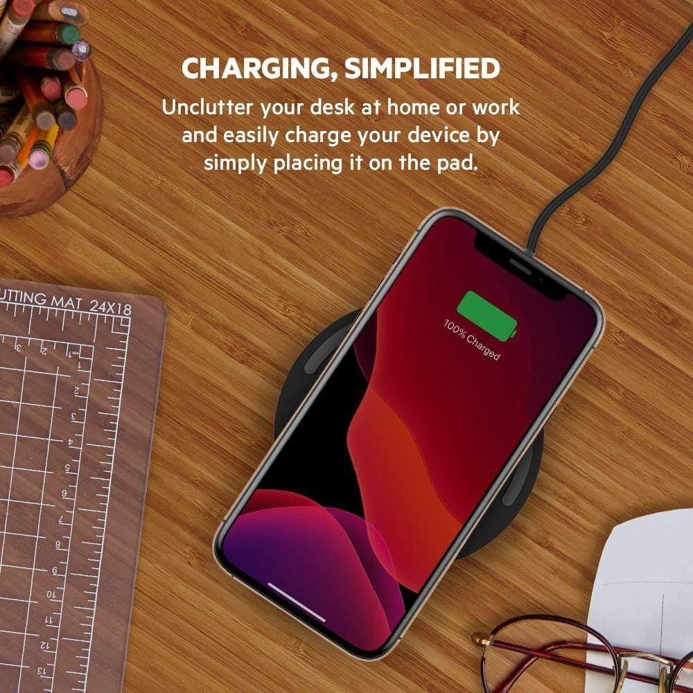 WIA001TTWH 10W Belkin Quick Charge Wireless QiCertified Charger