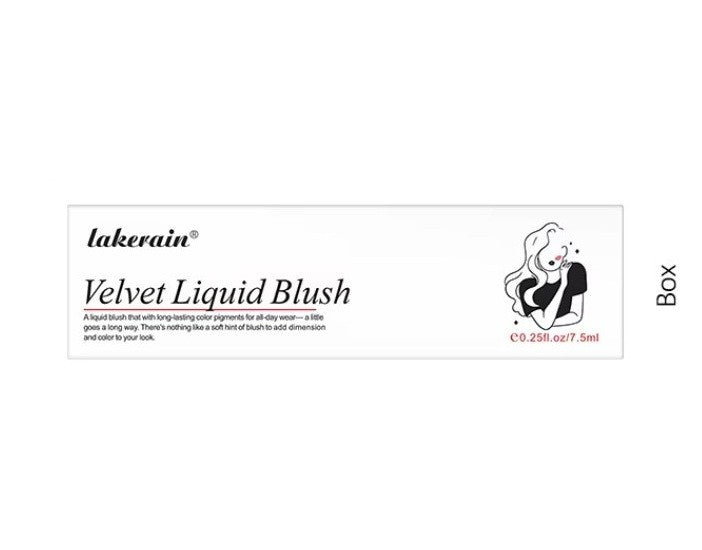Lakerain Velvet Liquid Blush – 7.5ml – Creamy Long-Lasting Formula – EXP 03/2026