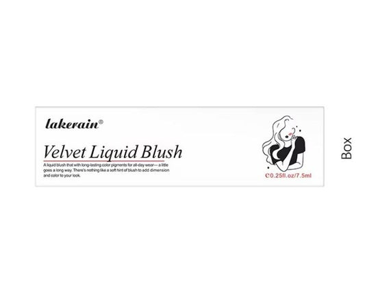 Lakerain Velvet Liquid Blush – 7.5ml – Creamy Long-Lasting Formula – EXP 03/2026