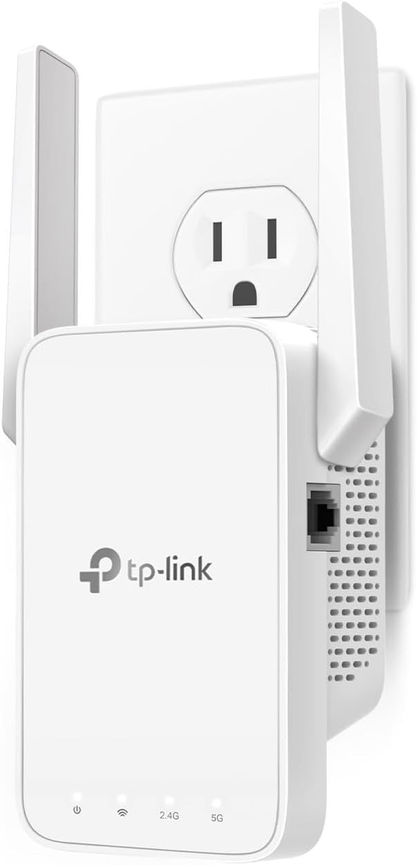 TP-Link AC1200 WiFi Extender RE315 – Dual Band, EasyMesh, 1600 Sq.ft, 32 Devices