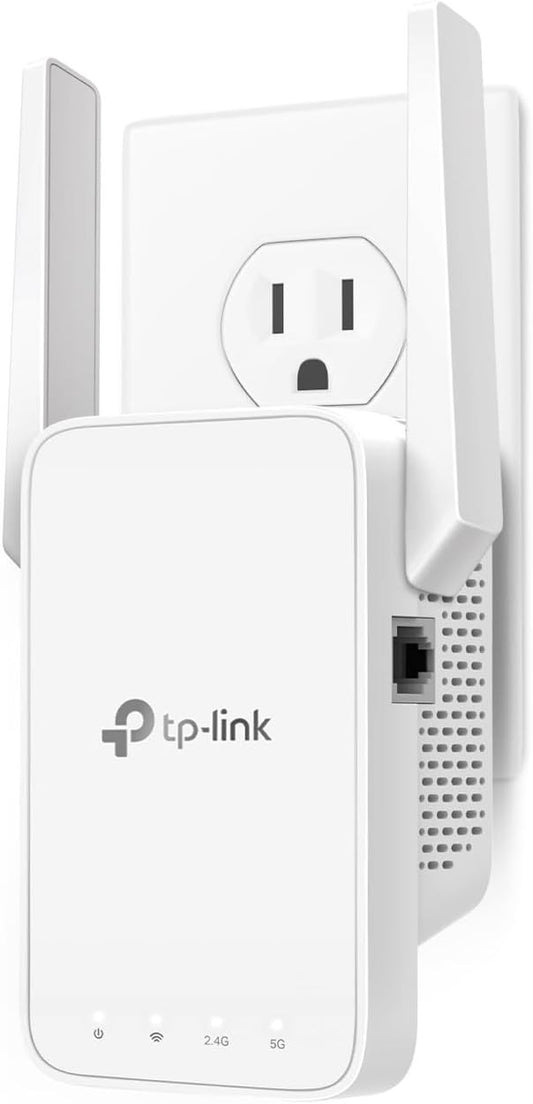 TP-Link AC1200 WiFi Extender RE315 – Dual Band, EasyMesh, 1600 Sq.ft, 32 Devices