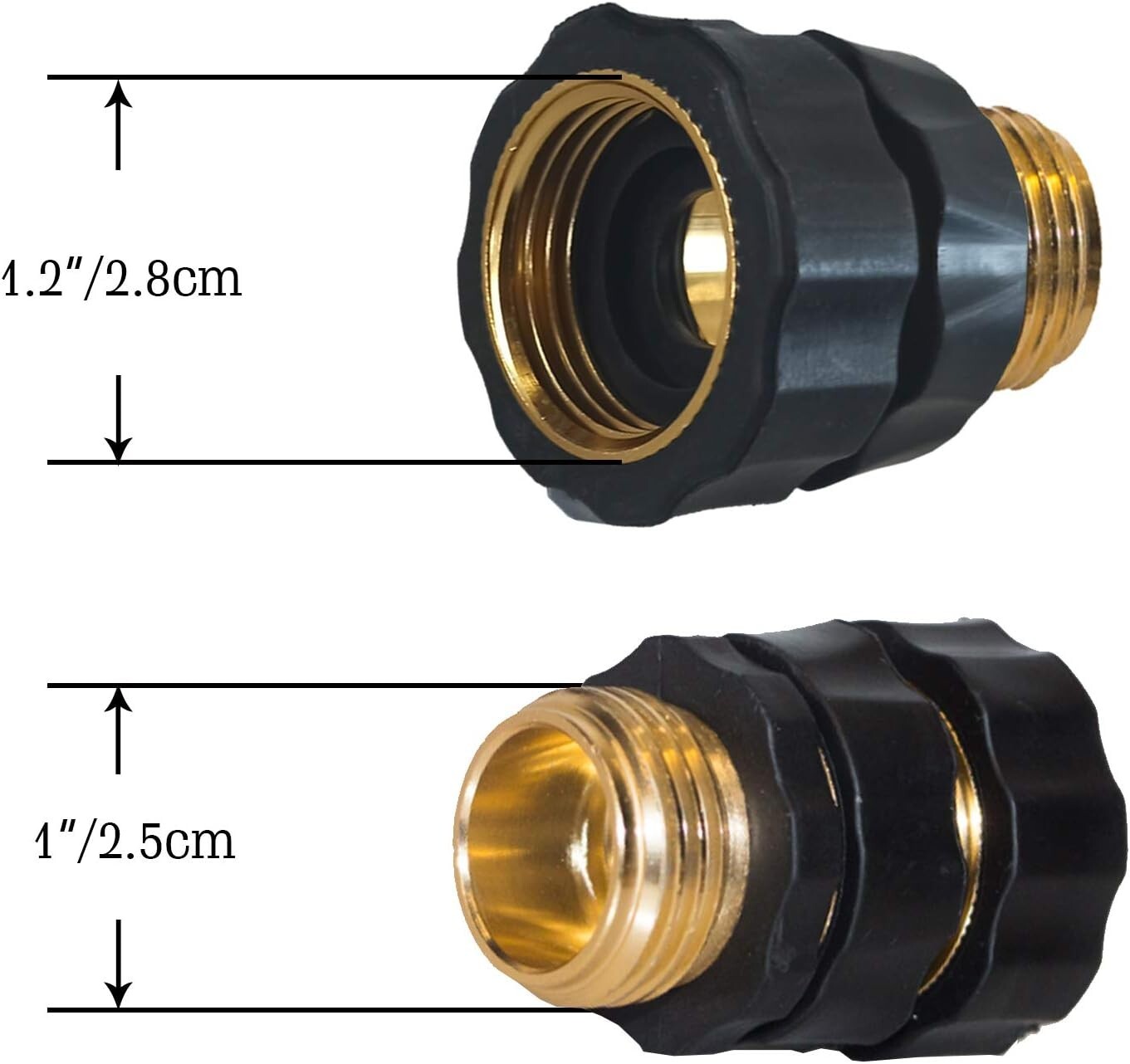 Garden Hose Quick Connector 34 Male Female Fitting Quick Connector 3set