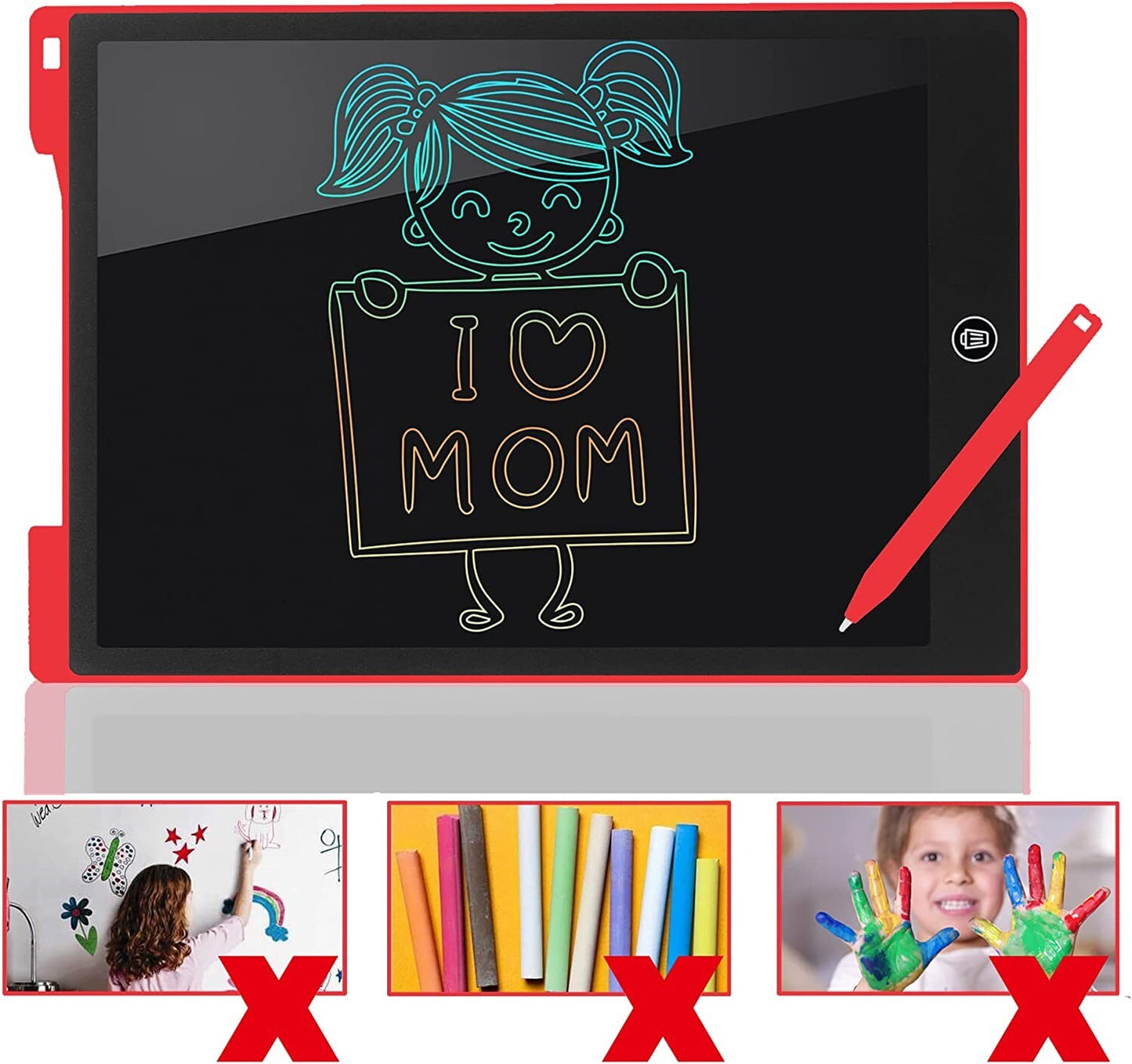 LEYAOYAO LCD Writing Tablet 12Inch Kids Toys Learning Drawing Board Birthday Gif