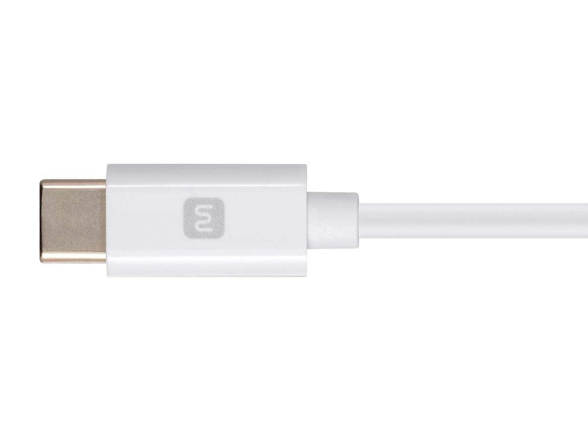 USB-C Monoprice Apple MFi Certified Lightning to Sync Cable 15ft White