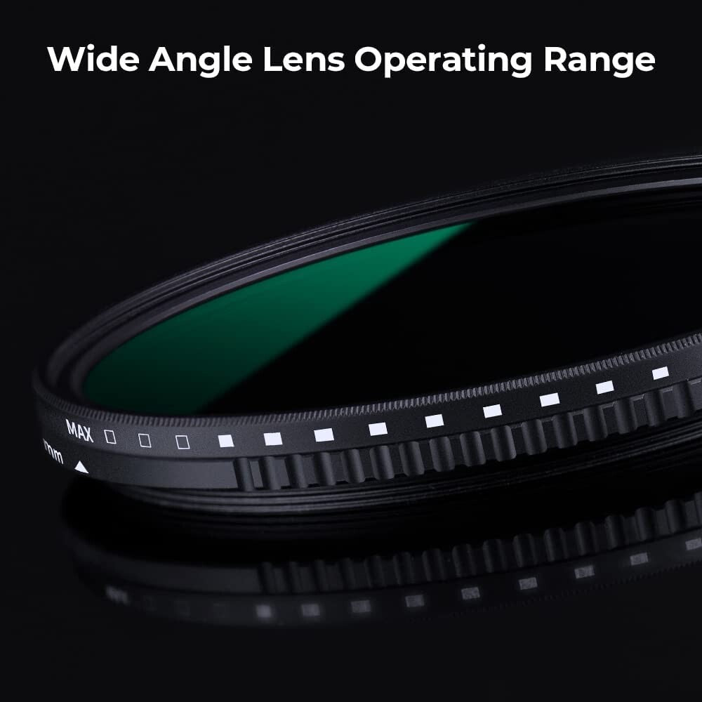 ND8-ND2000 KF Concept 49mm Variable Neutral Density Filter 311stop Waterproo