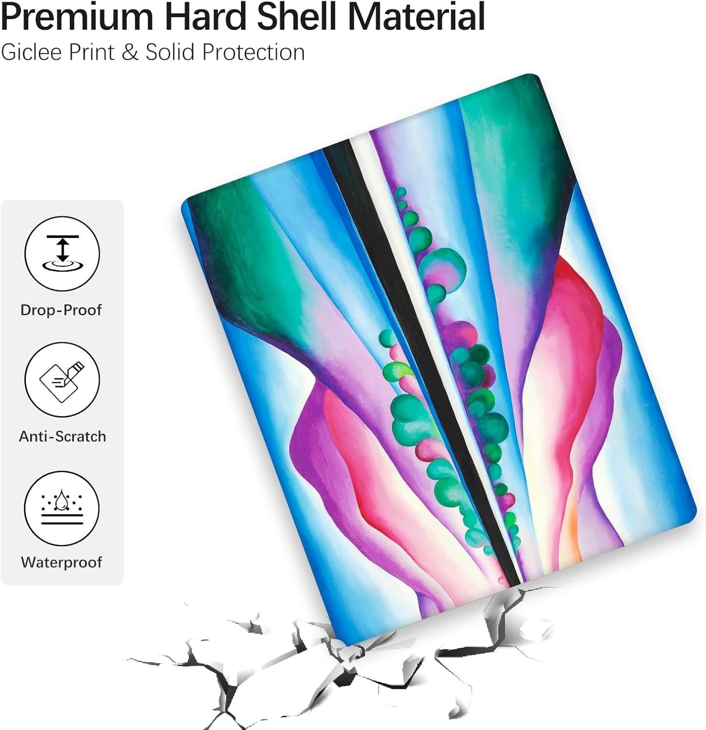 Berkin Arts Case for Surface Laptop Go 12.4" w/ Keyboard Cover – O'Keeffe Art