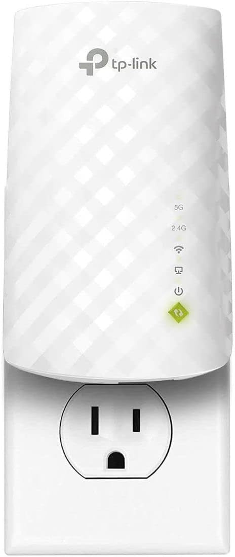 TP-Link RE220 WiFi Extender – Dual Band, OneMesh, 1200 Sq.ft, Ethernet Port