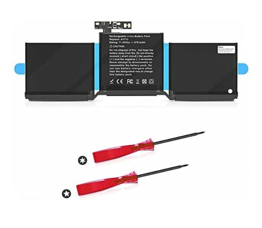 WELLBOB A1708 A1713 Battery for MacBook Pro 13" Late 2016 Mid 2017 Replacement