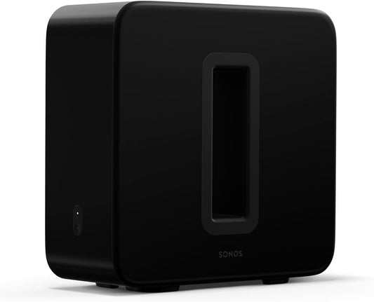 Sonos Sub Wireless Subwoofer Rich Powerful Bass Gen 3 SUBG3US1BLK  (Black )