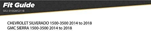 GM5211B 2014-18 Scosche Compatible Chevrolet Silverado Sierra Doubl
