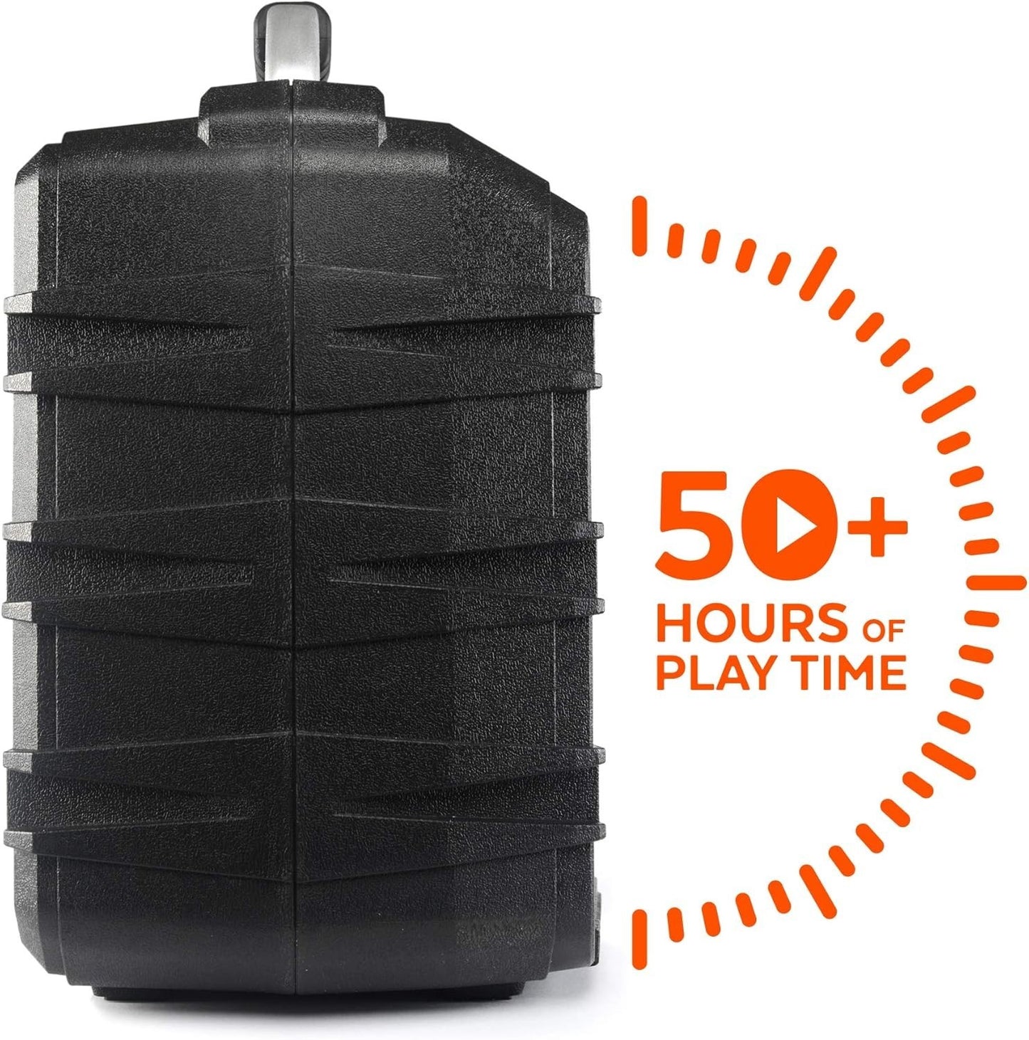 ECOXGEAR EcoTrek 100W Rugged Waterproof Bluetooth Speaker & PA System Gray