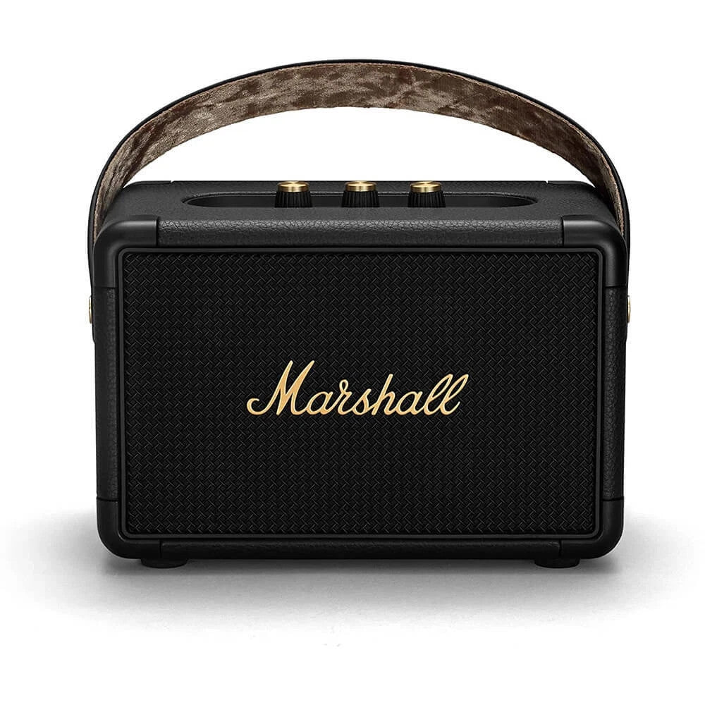 Marshall Kilburn II Bluetooth Portable Speaker - Black & Brass NEW