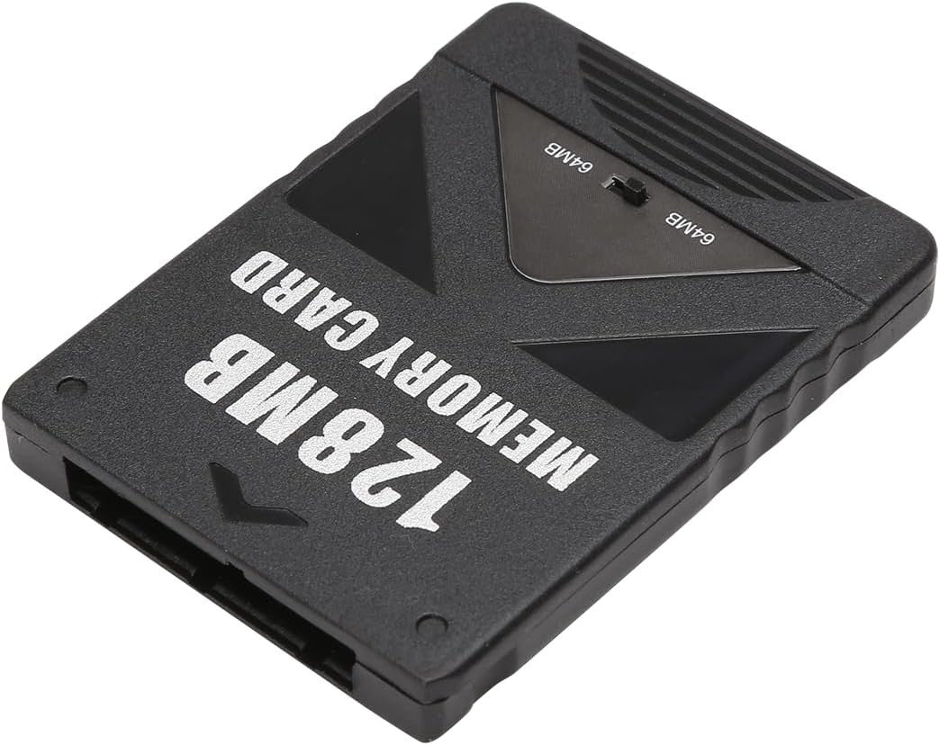 TPFOON 2pcs Pack 128MB High Speed Game Memory Card Comp. w/ Sony Playstation 2