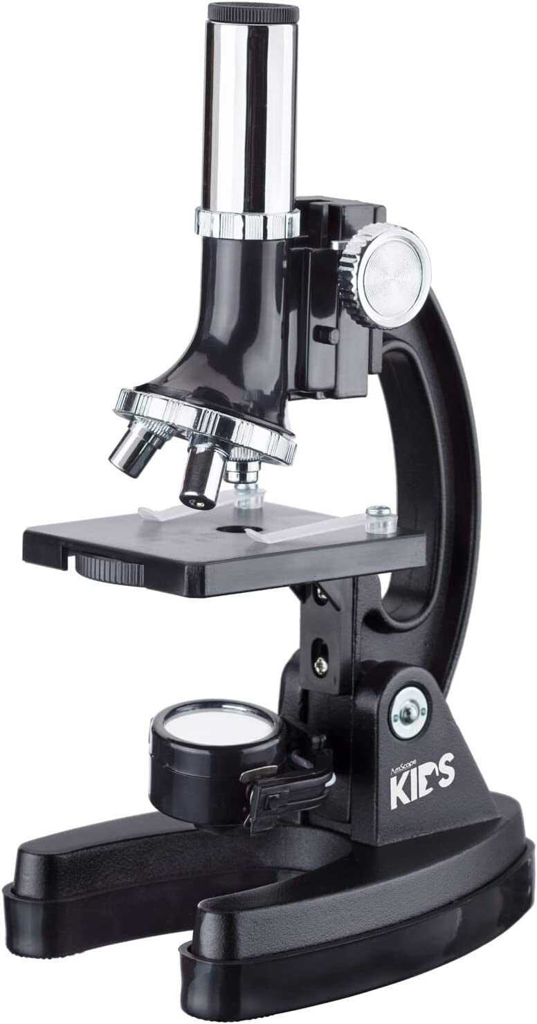 120X-1200X 52- Microscope Kit Metal Body Microscope AmScope pcs Kids Beginner