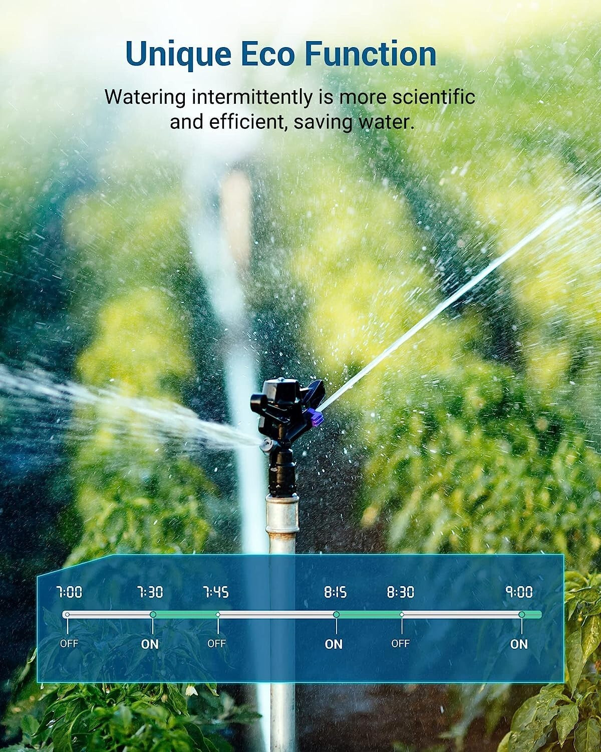 DEWENWILS Sprinkler Timer 2 Zone Water Timer Garden Hose Programmable Hose