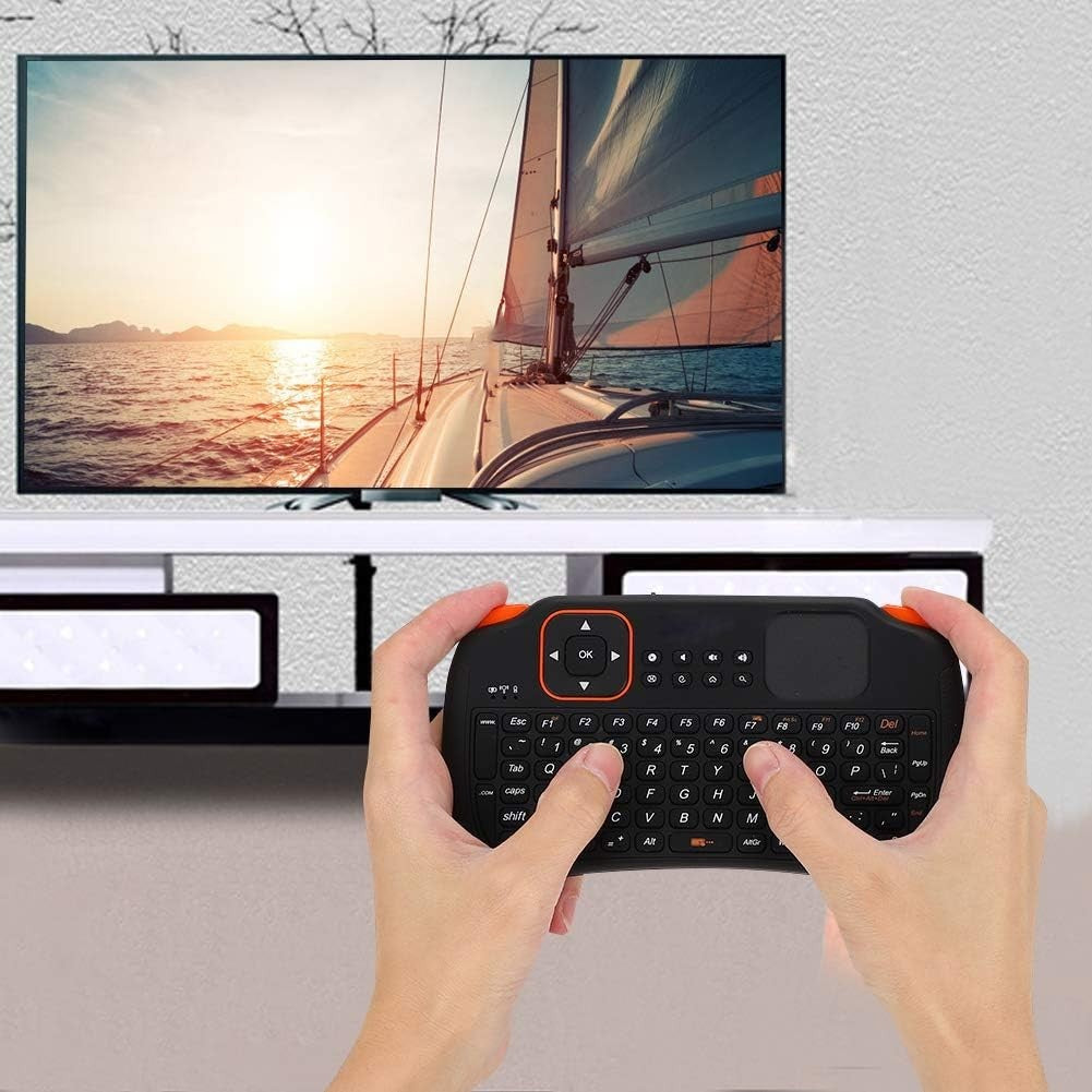 Zopsc 83‑Key Mini Keyboard Touchpad 2.4G Wireless Android/PC Remote