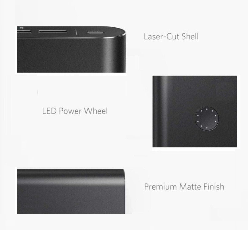 ANKER 26800 PowerCore mah Portable Charger Qualcomm QC Black