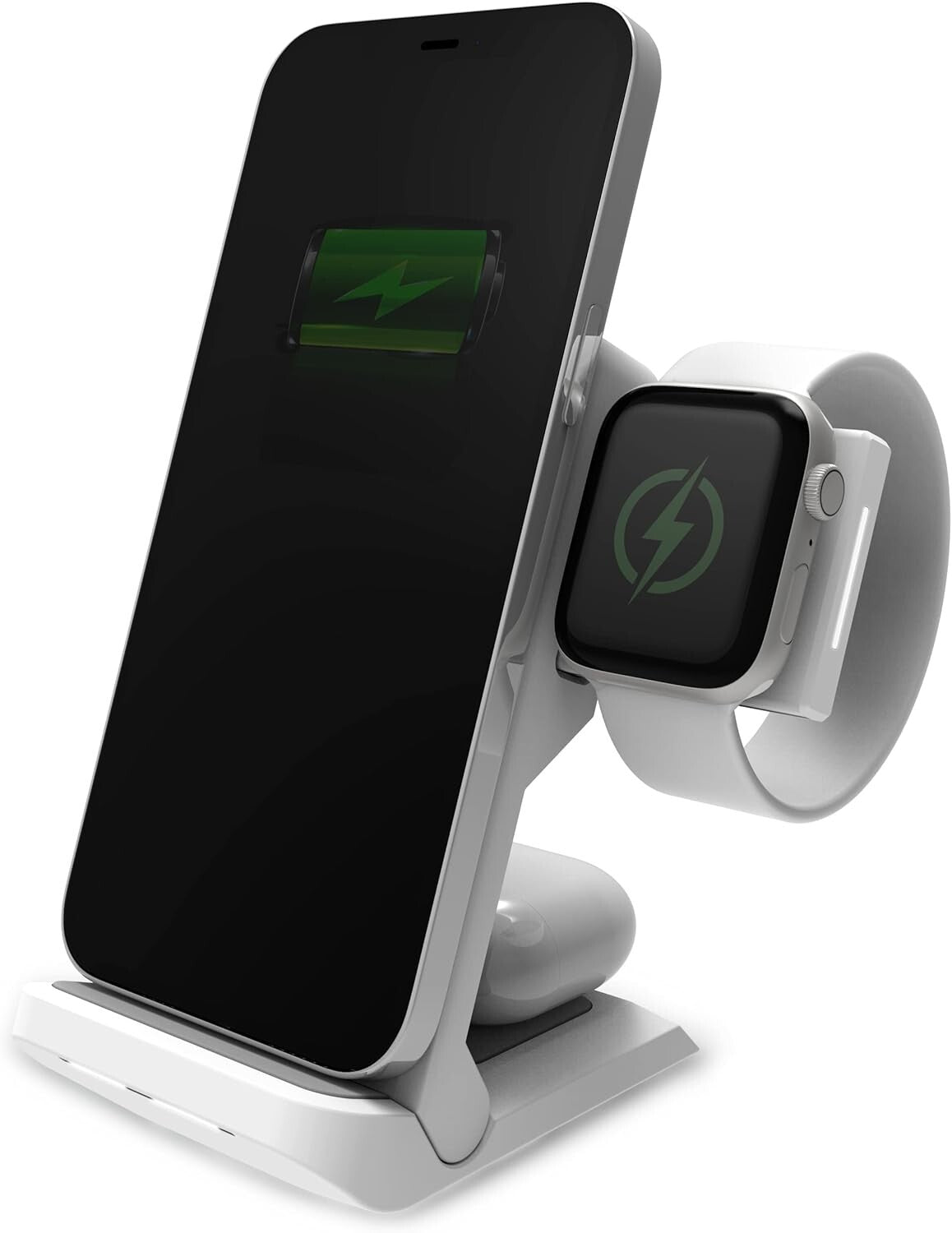 STM WHITE ChargeTree Go 3in1 Portable Wireless Charging Station iPhone