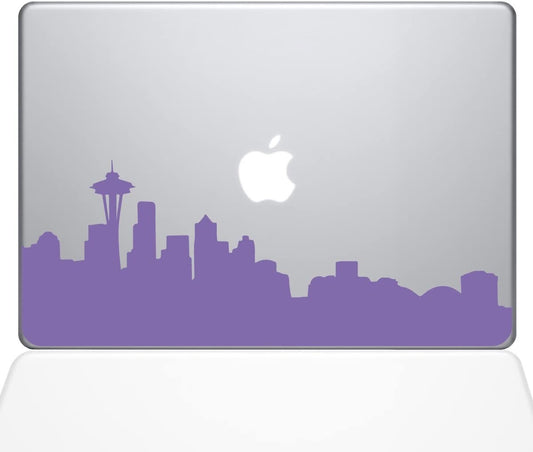2099-MAC-13X-LAV Decal Guru Pyramids City Skyline Decal Vinyl Sticker Laven