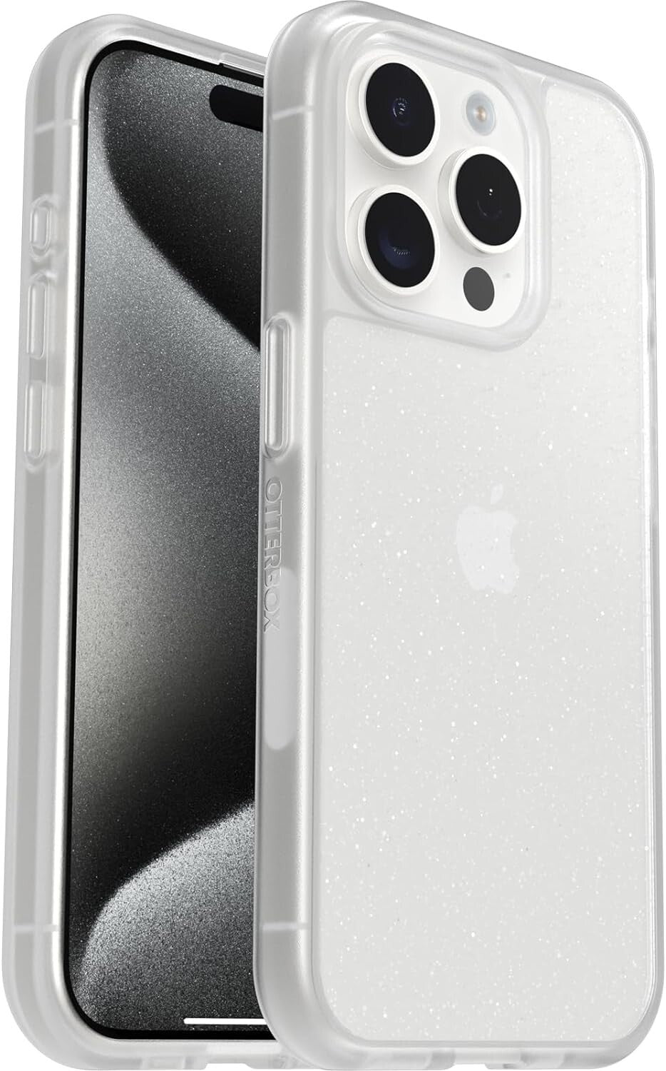 STARDUST OtterBox iPhone 15 Pro Only Prefix Series ClearGlitter