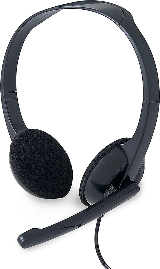 Verbatim Stereo 35mm Headset w Microphone