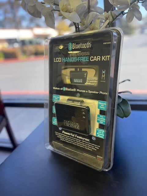 VR3 LCD New Bluetooth Wireless HandsFree Car Kit