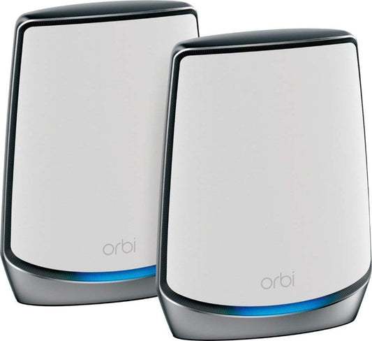 NETGEAR Orbi WiFi 6 Whole Home Mesh System (RBK842) - WiFi Router and Satellite