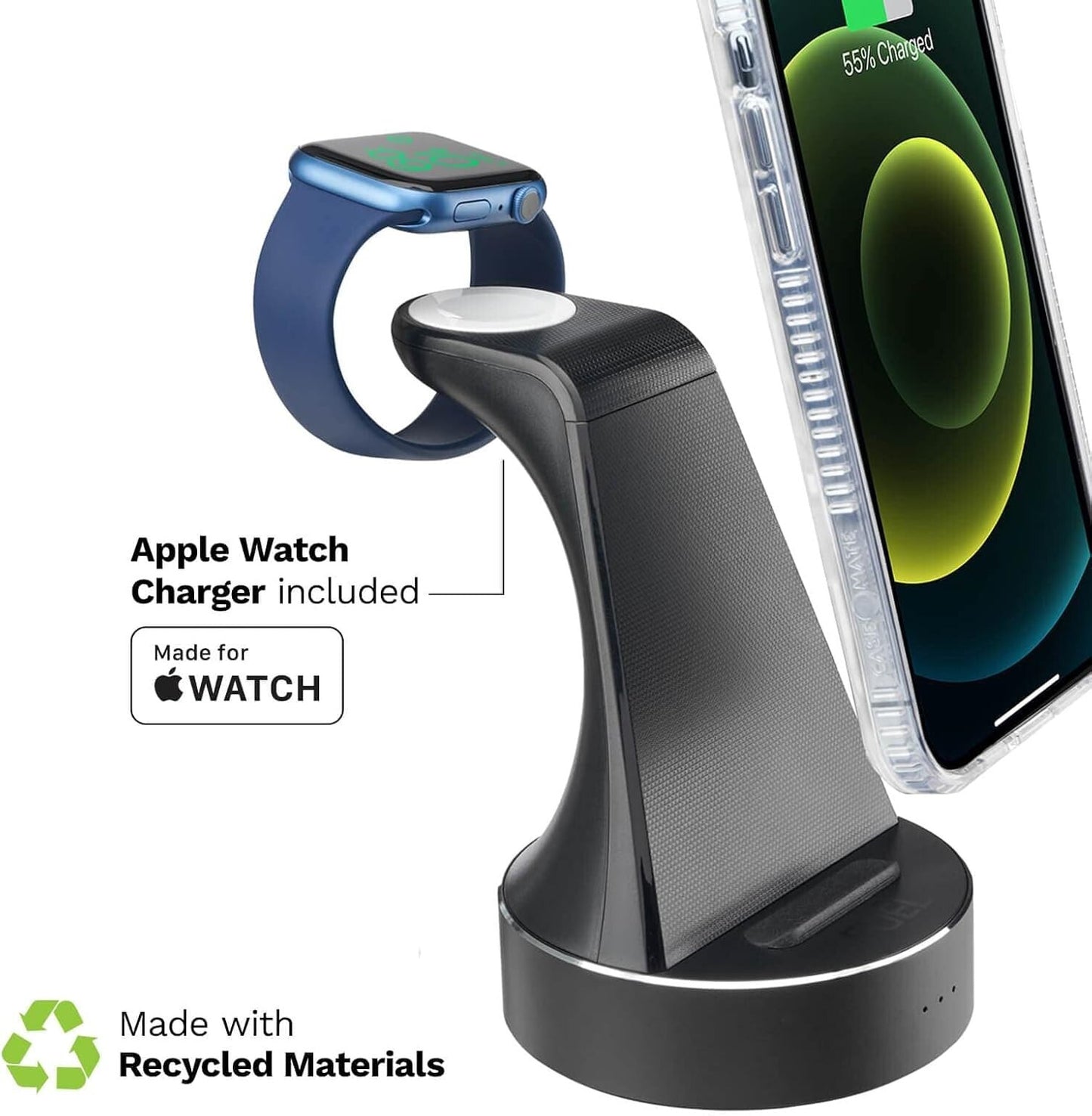 Fuel 2 in 1 Wireless Charging Station iPhone 1615141312 Pro Max iWatch