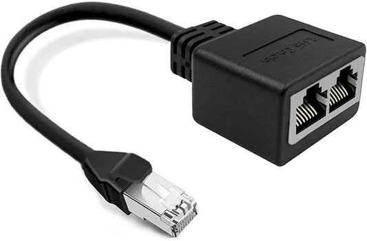 LAN NOBVEQ Ethernet SplitterNetwork Adapter Ethernet Connector Adapter
