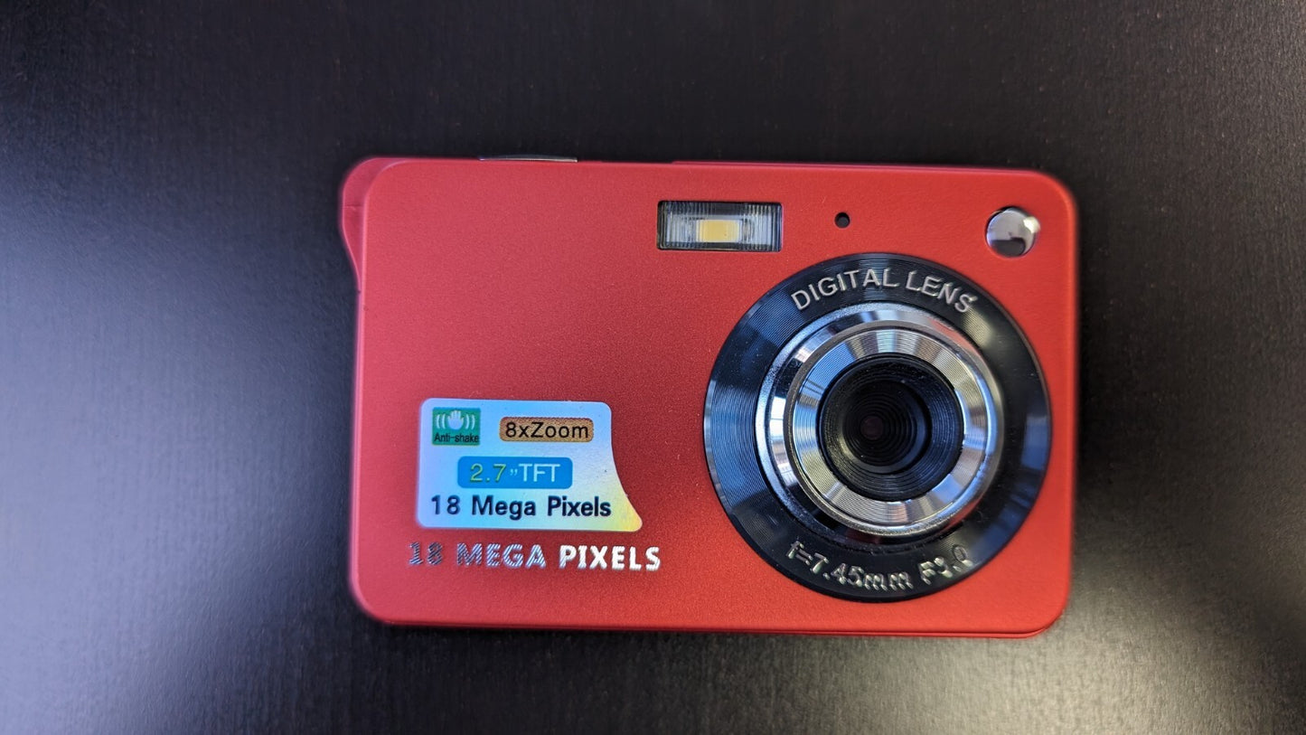 HD Mini Digital Camera Digital Camera Kids Teens Students Travel Camping