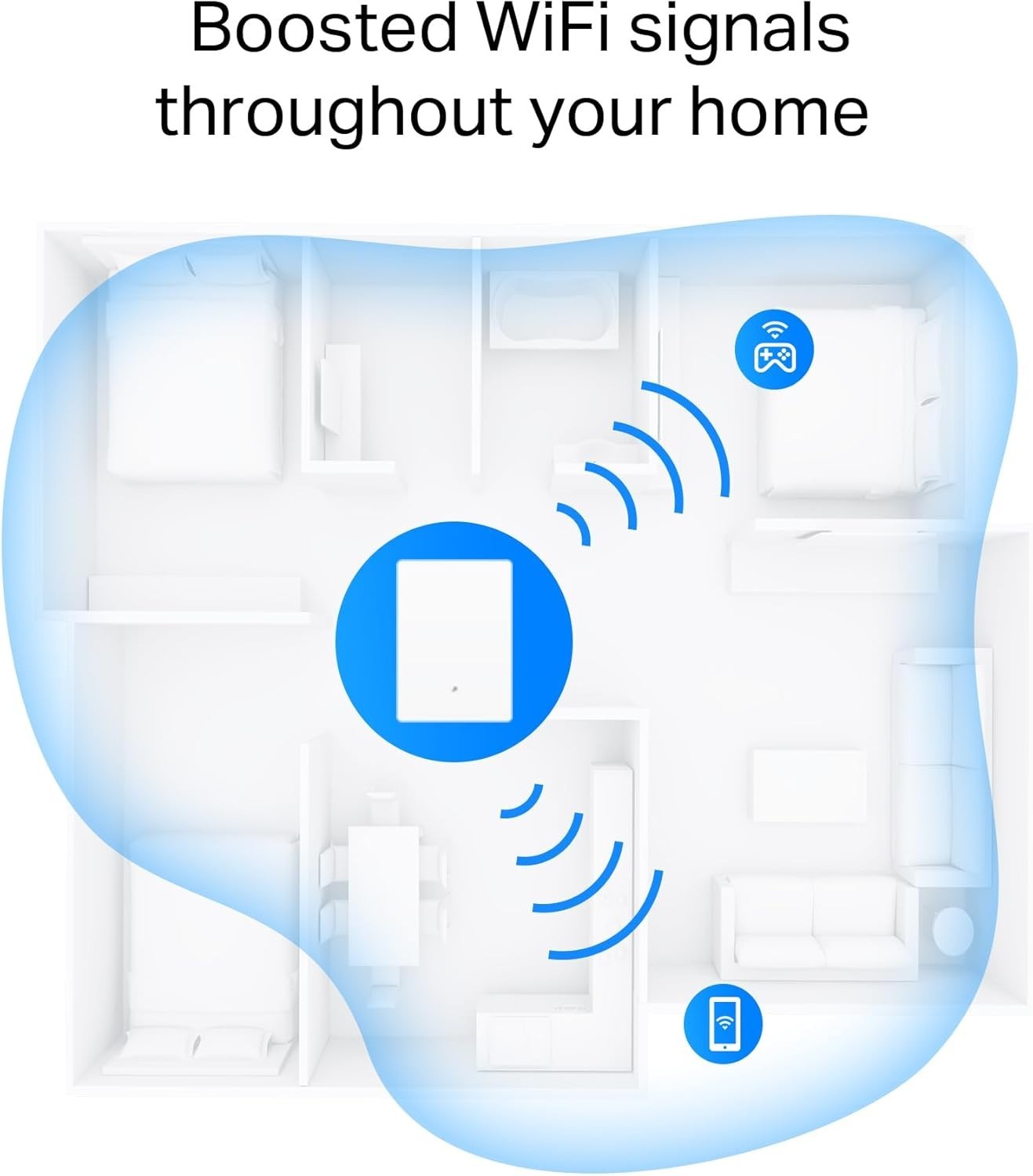 Archer Air R5 WiFi 6 Router – AX3000, EasyMesh, Smart Antennas, Slim Wall Design