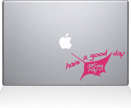 Decal Guru Have a Good Day Sting Ray MacBook Decal Vinyl Sticker 13MacBook