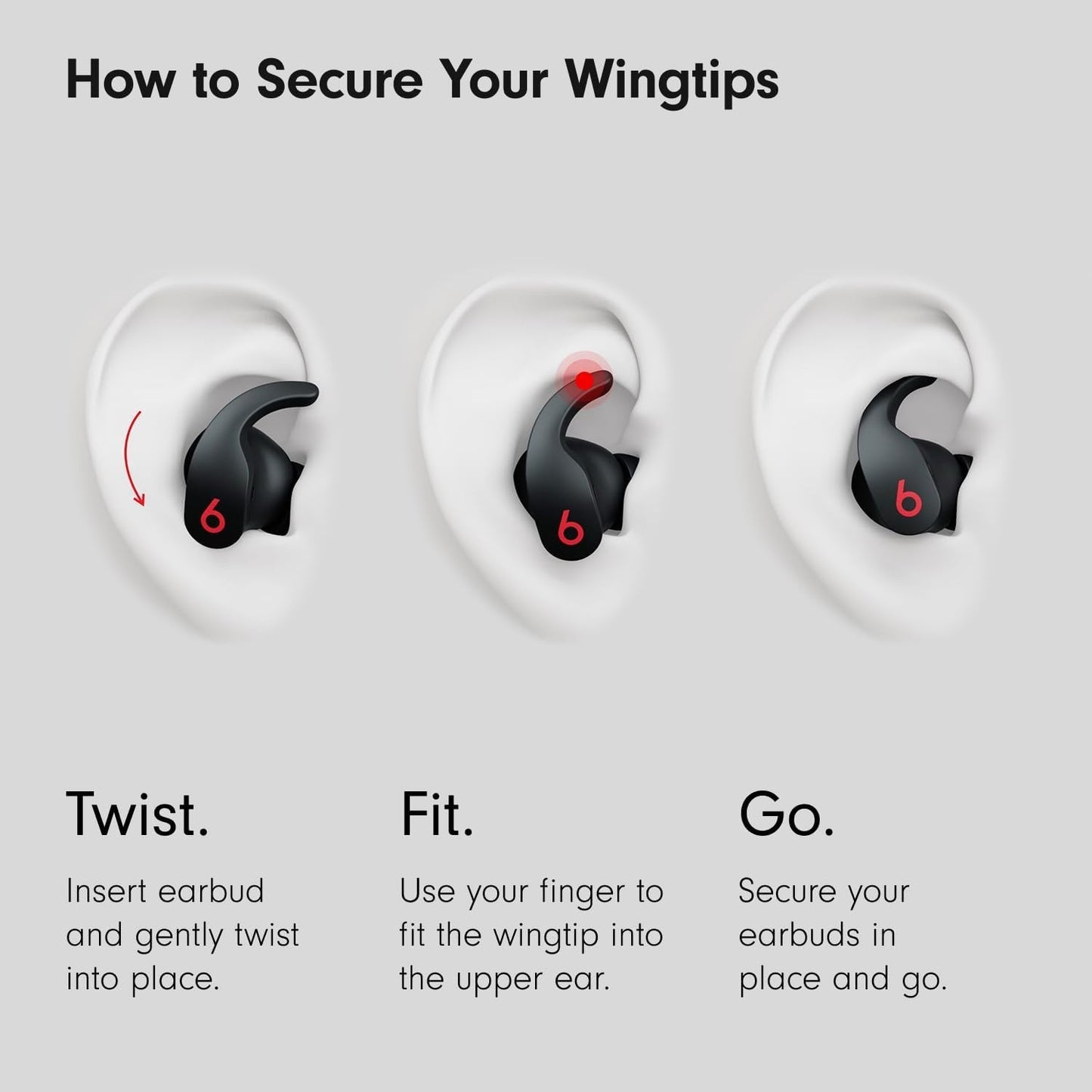 Beats Fit Pro Wireless Earbuds – Noise Cancelling, H1 Chip, Black, iOS/Android