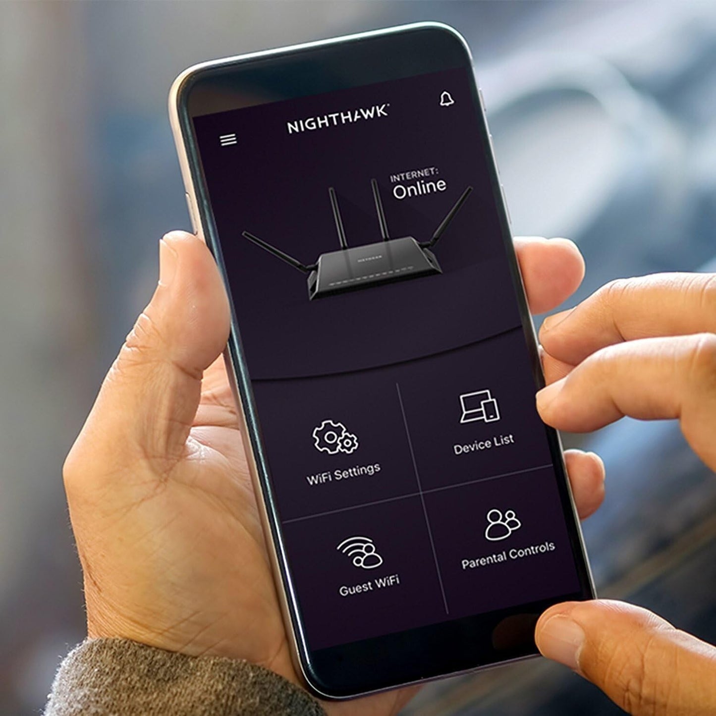 NETGEAR R7900P-100NAS Nighthawk X6 Dual Band Smart WiFi Router