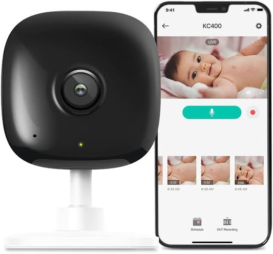 QHD Kasa Smart 2K Indoor Camera PersonBaby CryingMotion Detection 2way audio