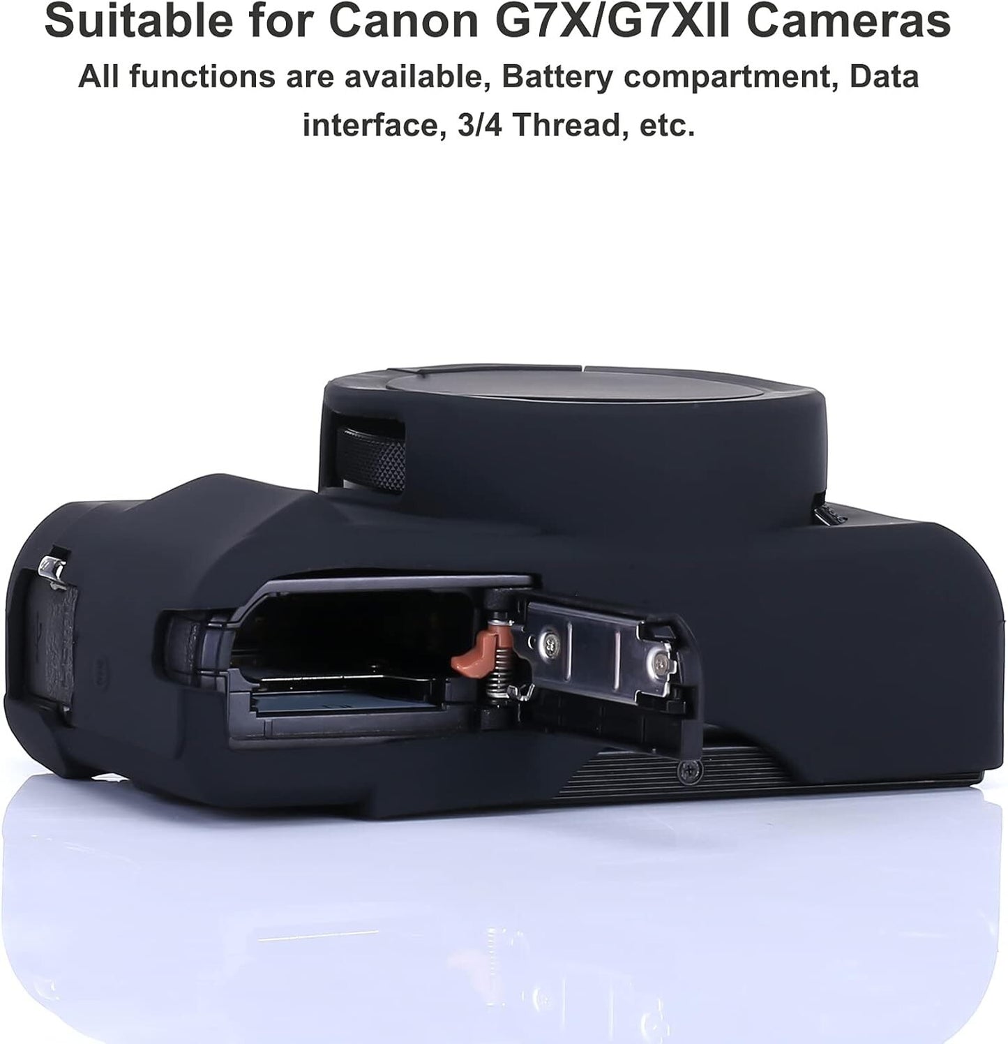 G7X G7X Mark II Removable Lens Cover Silicone Cover Rubber Soft Camera