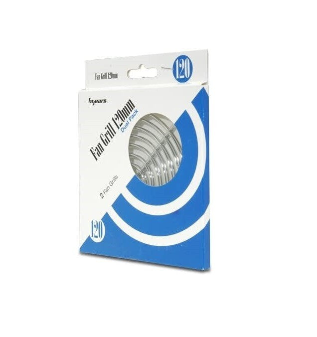 Bgears 2 Pieces Pack Cooling Fan Grill 120mm