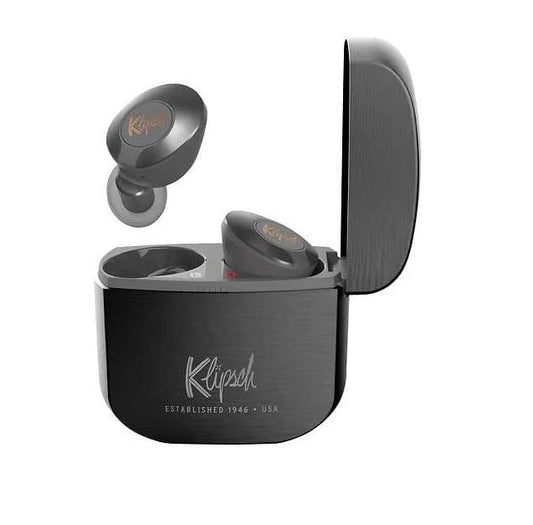 Klipsch 1070279 Wireless In-Ear Headphones Black Bluetooth Earbuds