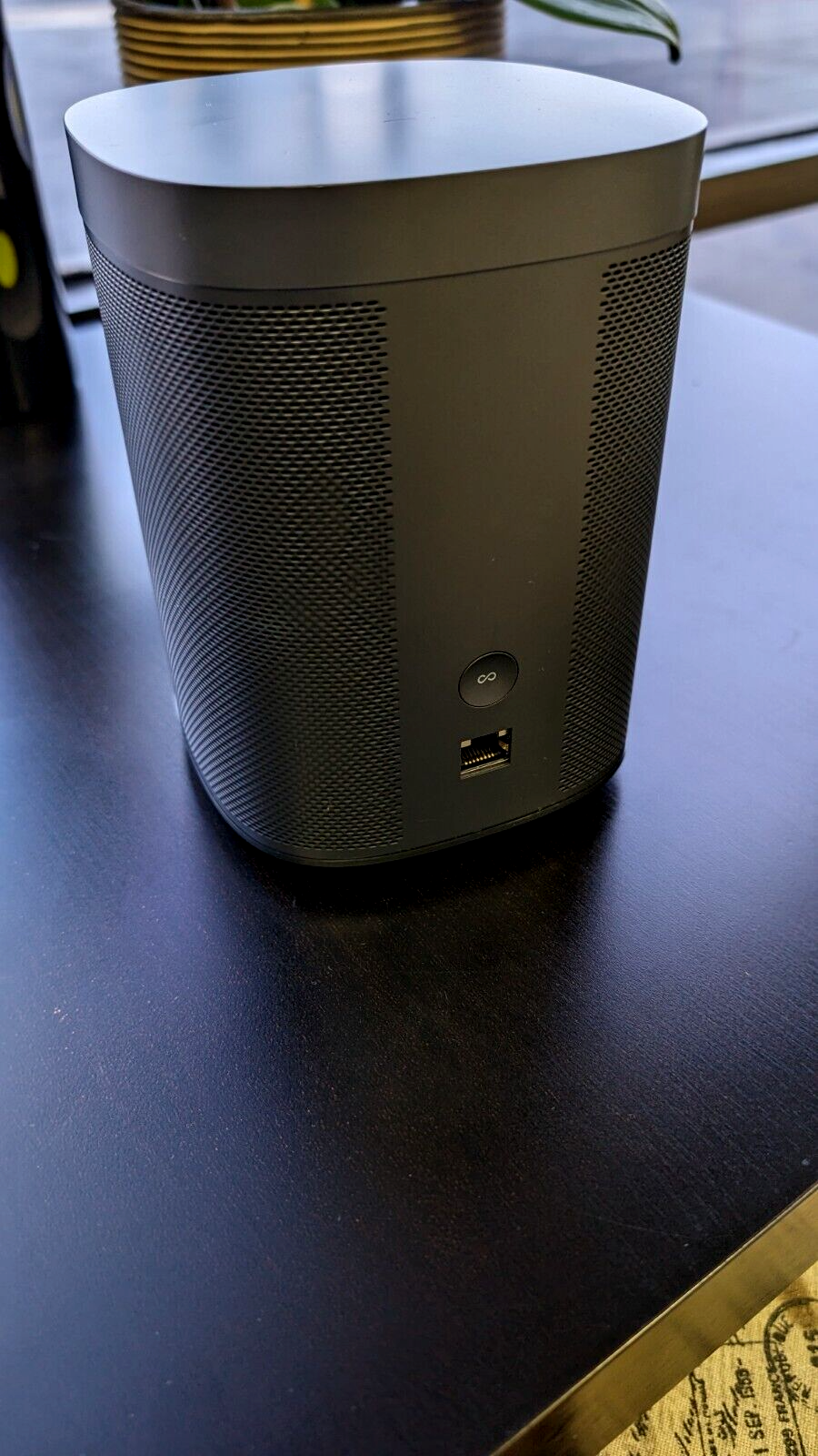 Sonos One SL. The Powerful Microphone-Free Speaker for Music (Black) S22