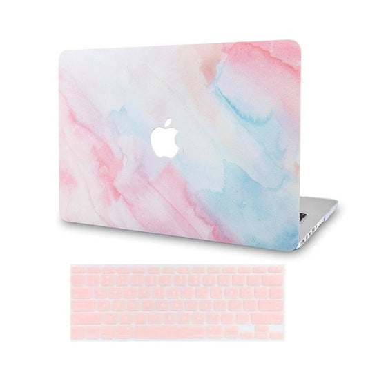 LuvCase Macbook PRO 13 Case Bundle, Paint Collection, Shell w/ Keyboard Cover