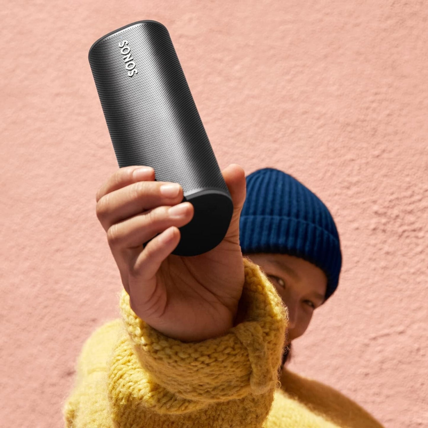 Sonos Roam Portable Bluetooth Speaker Smart Trueplay AutoTuning Black